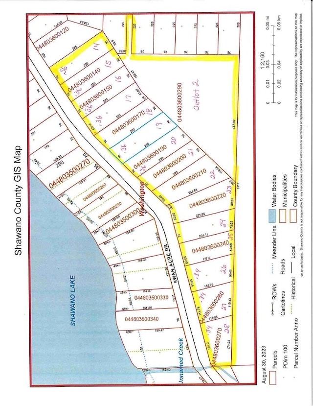 Swan Acre Dr, Cecil WI, 54111 land for sale