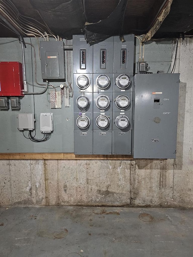 view of utility room