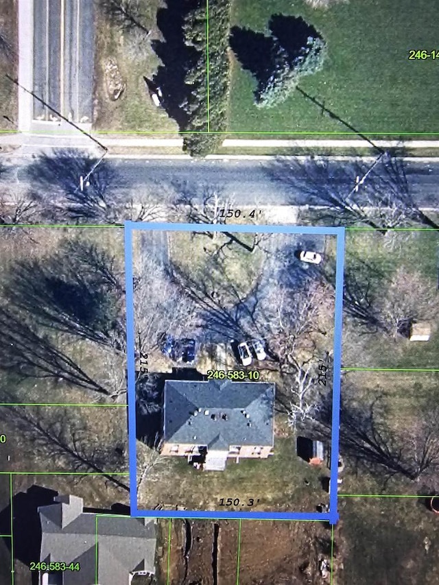 view of drone / aerial view
