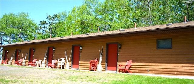 view of stable