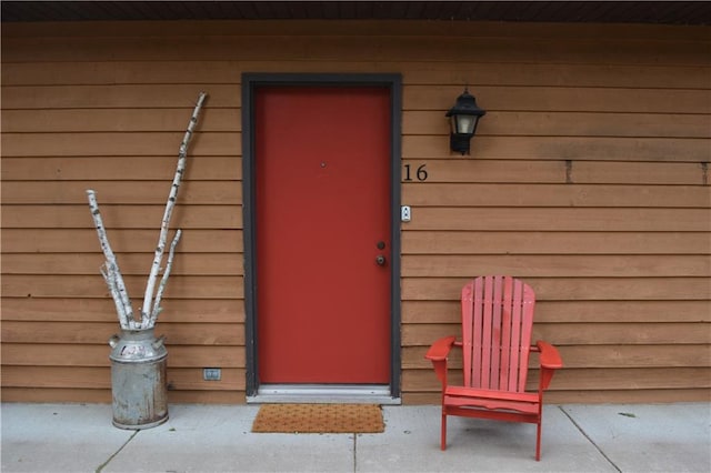 view of property entrance