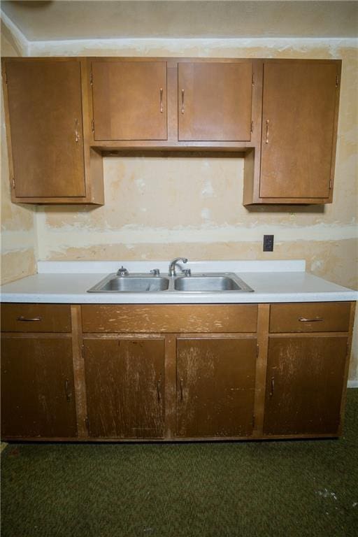 kitchen featuring sink