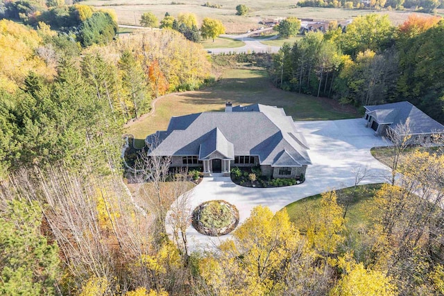 view of birds eye view of property