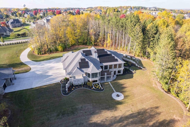 view of birds eye view of property