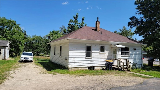 view of rear view of house