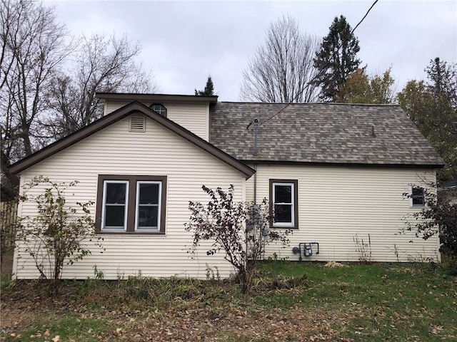 view of rear view of house