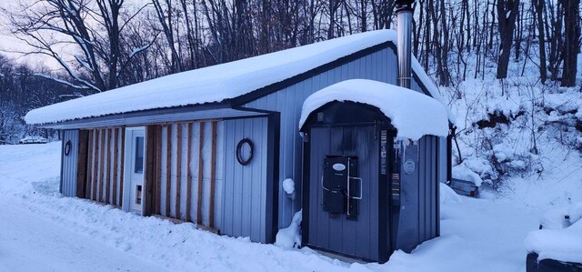S1205 County Road Y, Wonewoc, WI 53968 - view of snow covered structure