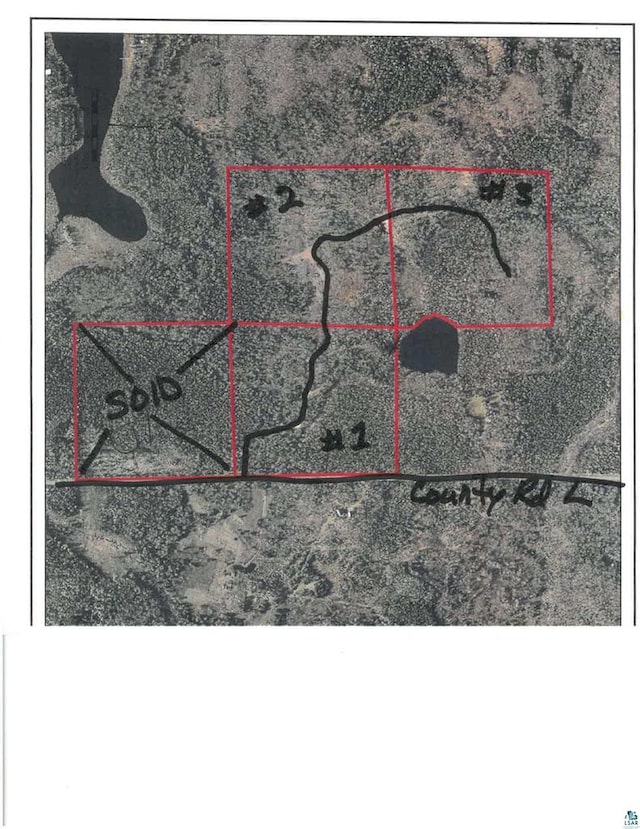 40ACRELOT1 County Rd L, Hawthorne WI, 54874 land for sale