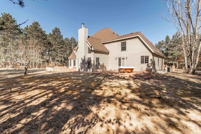 view of rear view of property