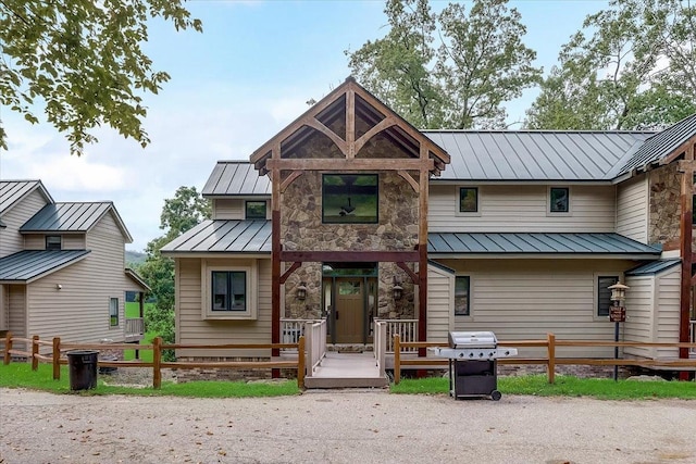 view of rear view of house