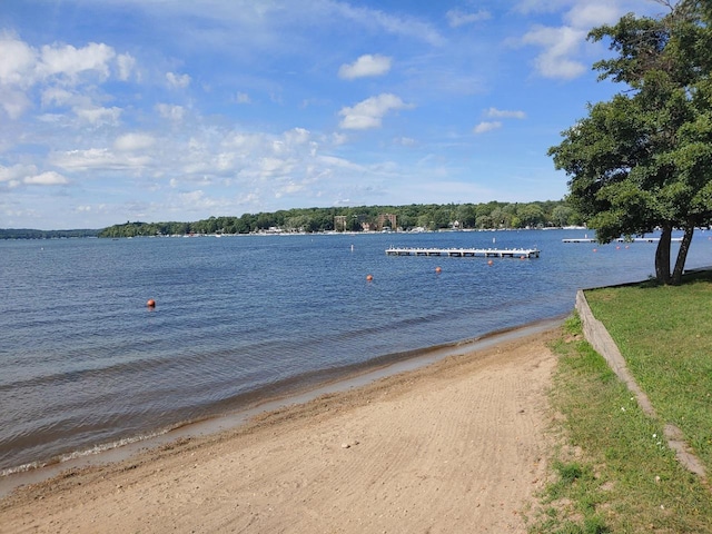 property view of water