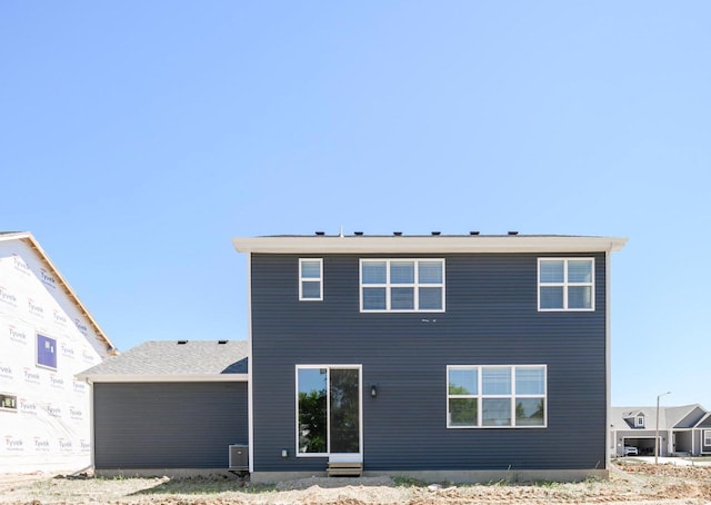 view of rear view of property