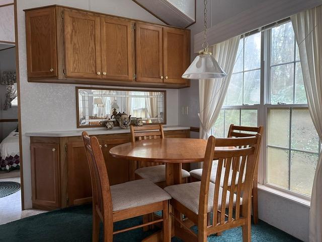 view of dining space