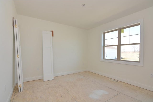 view of unfurnished room