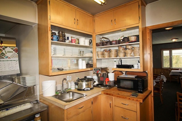 kitchen featuring sink