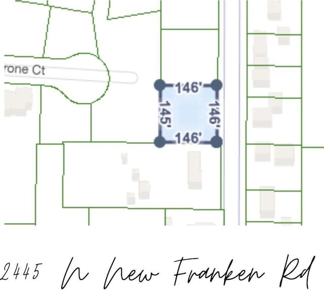 2445 N New Franken Rd, New Franken WI, 54229 land for sale