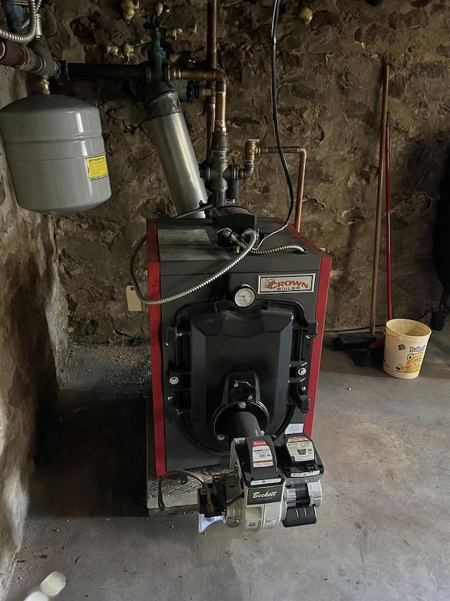 3367 County Road Y, Custer, WI 54423 - utilities featuring a heating unit