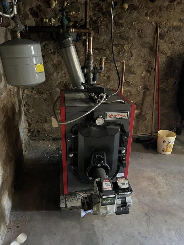 3367 County Road Y, Custer, WI 54423 - utilities featuring a heating unit