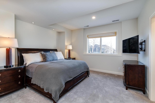 9809 Trappers Trl, Middleton, WI 53562 - bedroom with light carpet