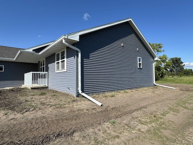 view of property exterior