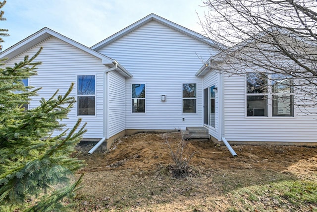 view of rear view of house