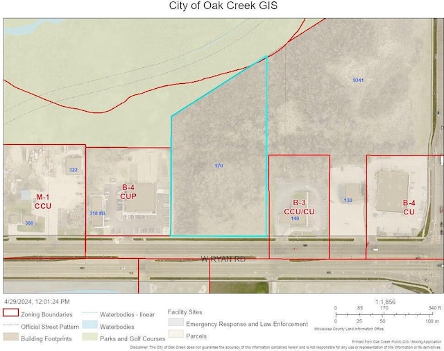 170 W Ryan Rd, Oak Creek WI, 53154 land for sale