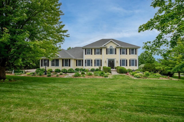 3310 Saracen Way, Verona, WI 53593 - colonial-style house featuring a front lawn