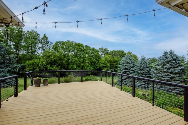 3310 Saracen Way, Verona, WI 53593 - view of wooden deck
