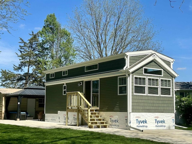 view of back of house