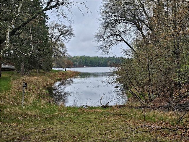 view of water feature