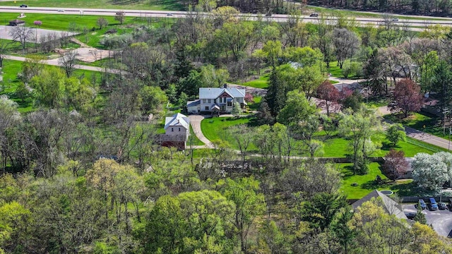 view of aerial view