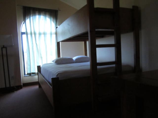 bedroom featuring carpet flooring and multiple windows