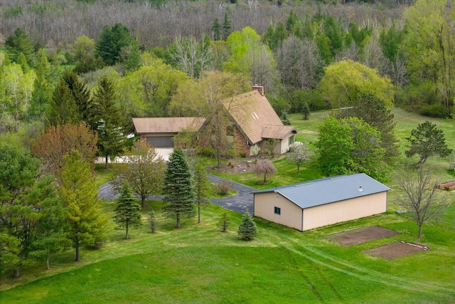 view of drone / aerial view