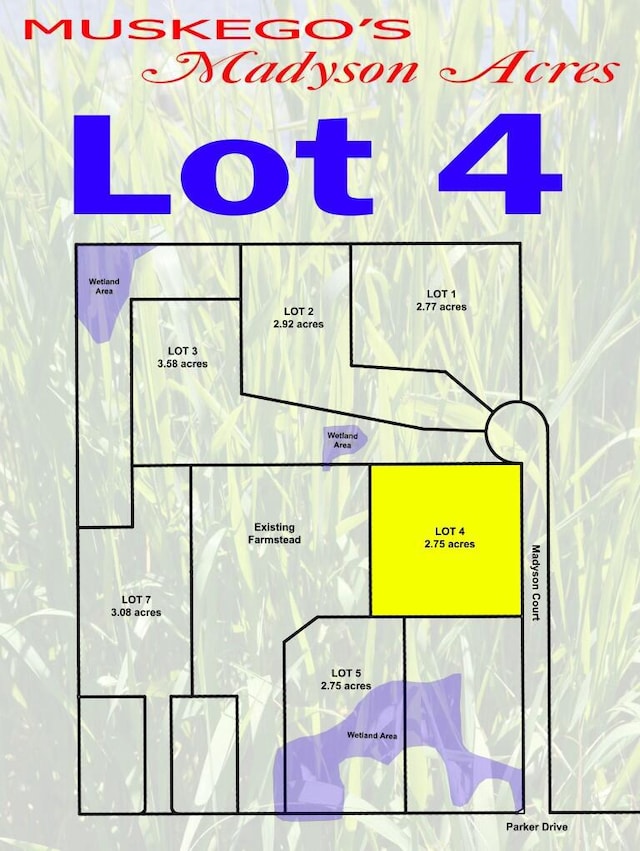 LT2 Madyson Ct Unit 12376Lt4Madyso, Muskego WI, 53150 land for sale