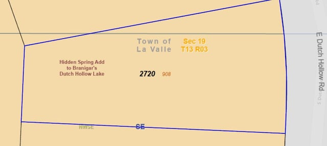 2720 E Dutch Hollow Rd, Woodland WI, 53941 land for sale