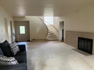 view of unfurnished living room