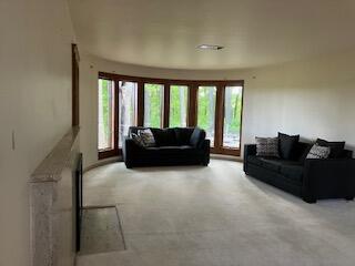 living room featuring plenty of natural light