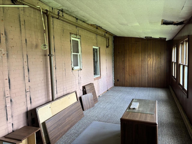 5628 Sturgeon Bay Rd, New Franken, WI 54229 - view of unfurnished sunroom