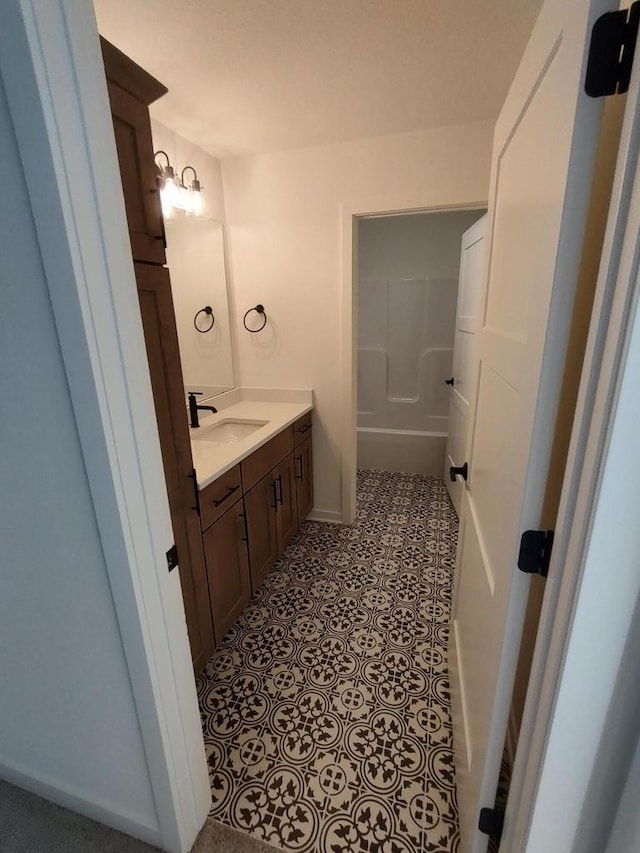 485 Chapman Farm Blvd, Mukwonago, WI 53149 - full bath featuring vanity and baseboards