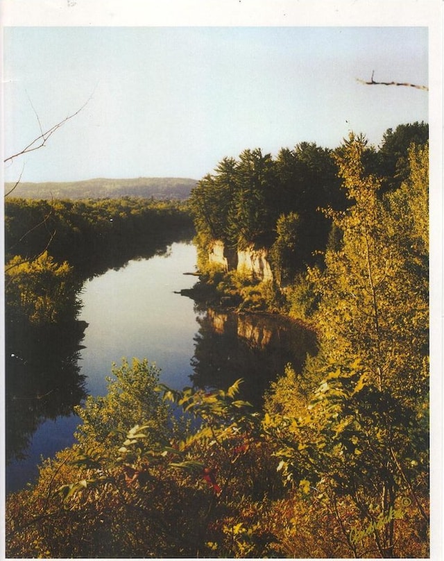 view of water feature