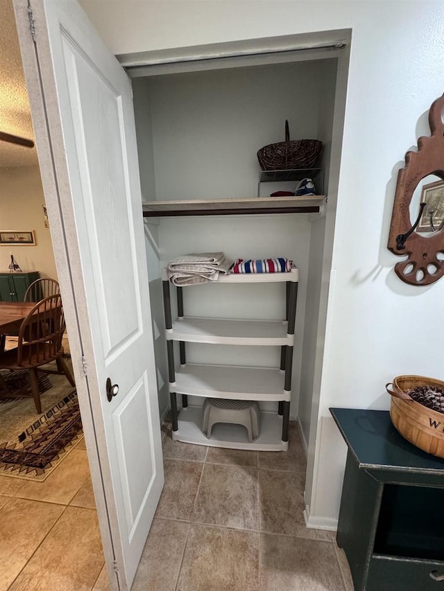 view of closet