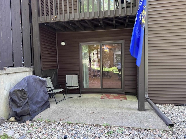 view of patio / terrace featuring area for grilling