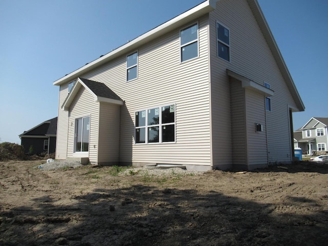 view of back of property