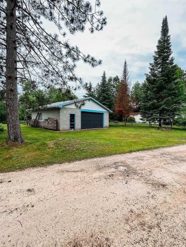N9451 Parkway Rd, Crivitz, WI 54114 - view of detached garage