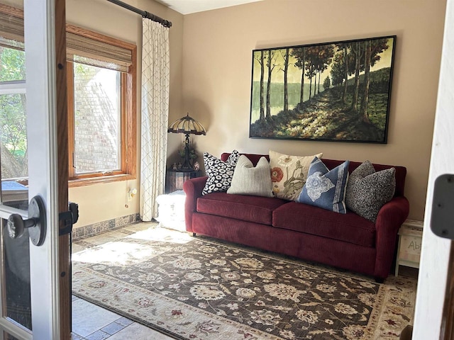 view of living room