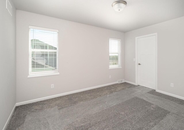 spare room with carpet floors and a healthy amount of sunlight