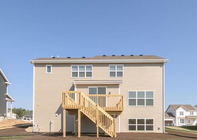 view of rear view of house