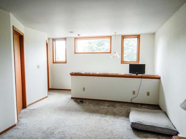 441 Washington St, Oconto, WI 54153 - empty room with light colored carpet