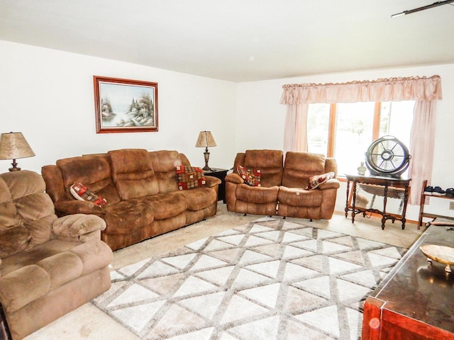 441 Washington St, Oconto, WI 54153 - view of carpeted living room