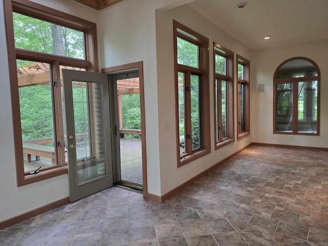 entryway with a healthy amount of sunlight